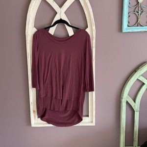 COPY - 3/4 sleeve nursing shirt